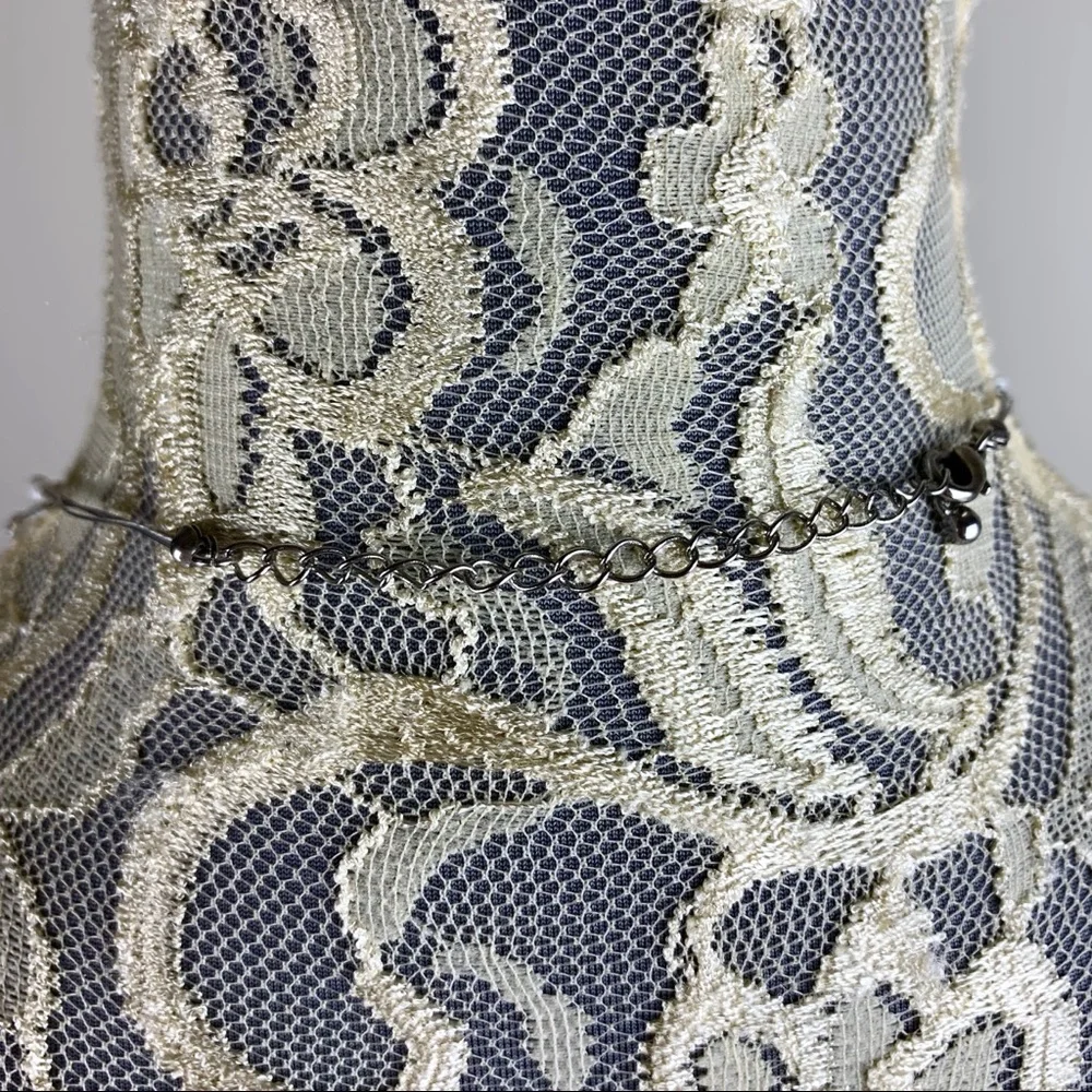 White & Translucent Multi-Strand Necklace - Picture 5 of 5